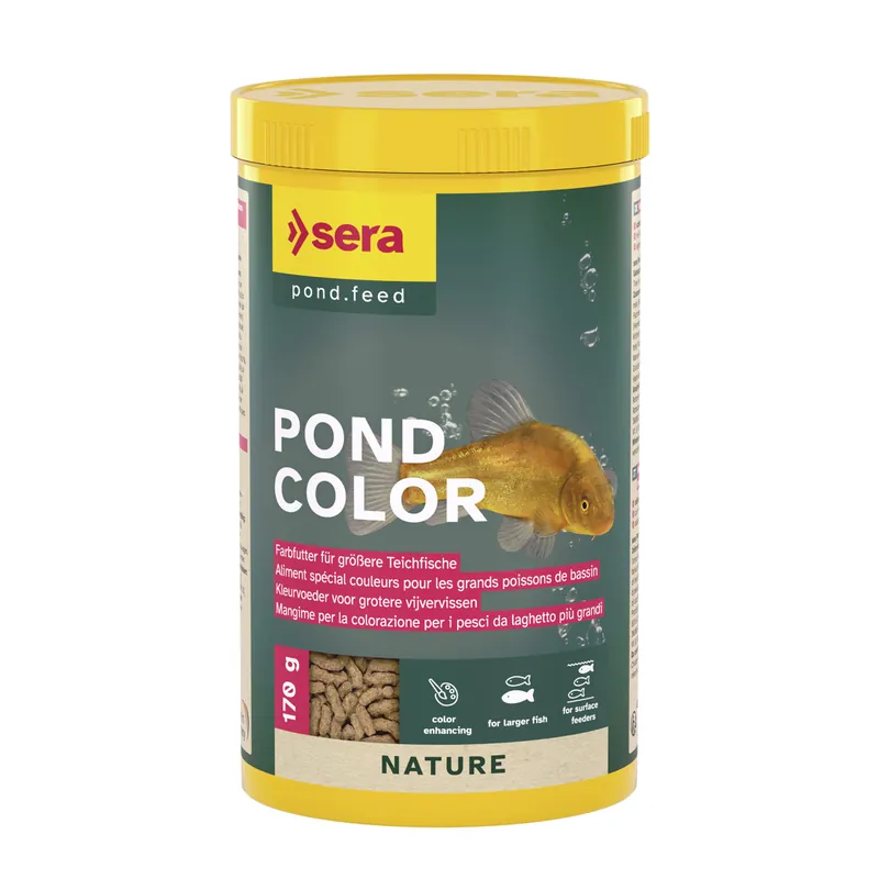 sera Pond Color Sticks Nature 1,0 Liter -Farbfutter für Teichfische- Kracherpreis